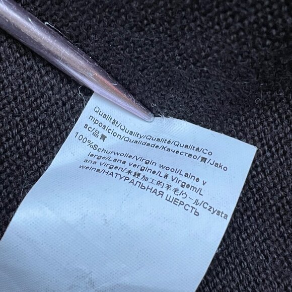 Boss Hugo Boss Sweater Lancelot Slim Fit Wool Mock Pullover Brown Size XXL - Picture 5 of 8